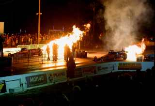 Cleetus Xmas Drag Racing